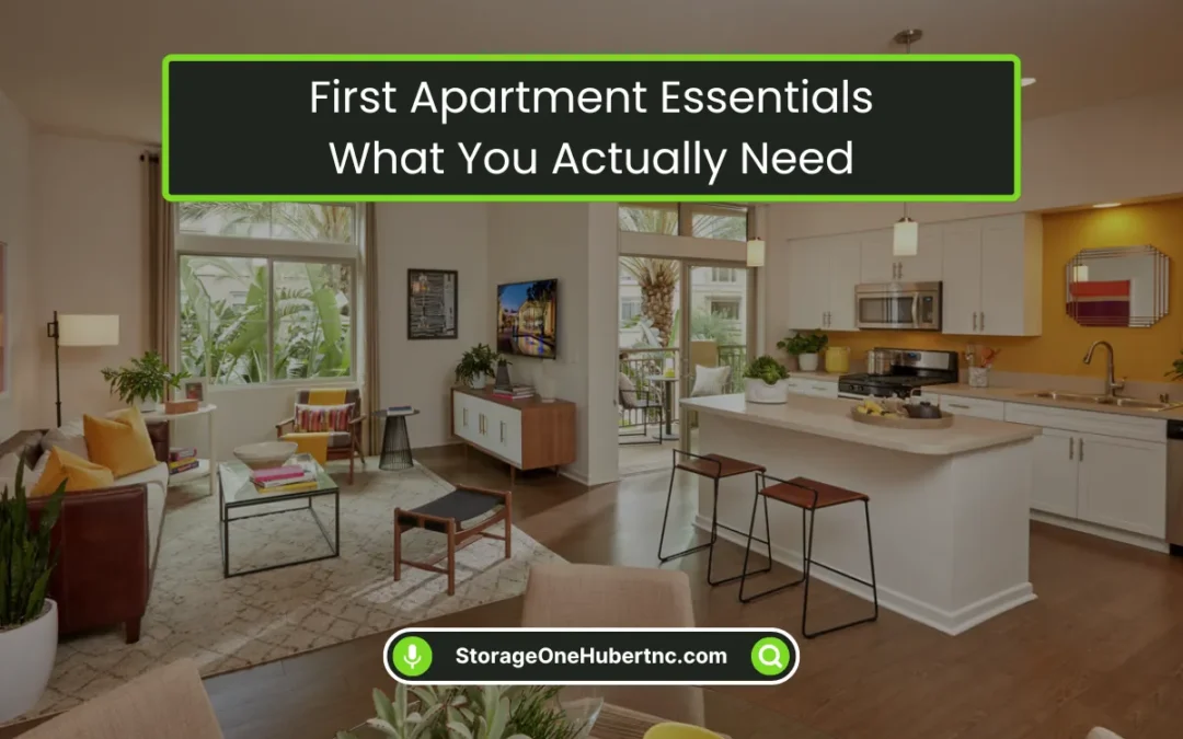First Apartment Essentials: What You Actually Need (2026)