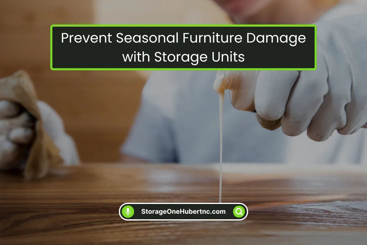 Stop Seasonal Furniture Damage with Storage
