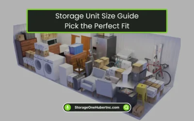 Storage Unit Size Guide: Pick the Perfect Fit (2026)