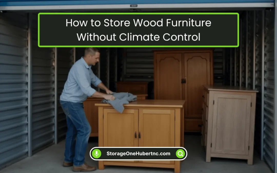 How to Store Wood Furniture Without Climate Control? (2025)