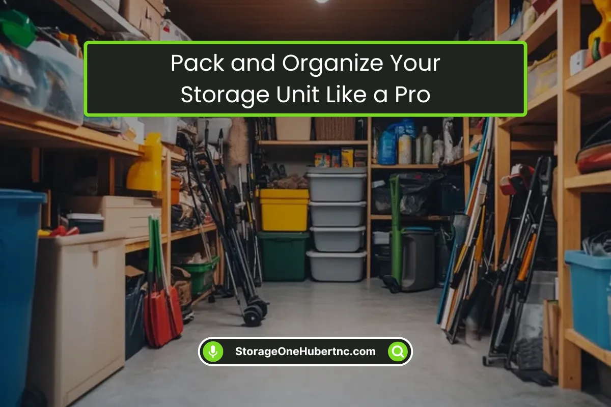 Organize Your Storage Unit Like a Pro Organize Your Storage Unit Like a Pro