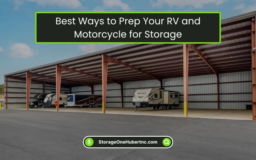 Best Ways to Prep Your RV and Motorcycle for Storage (2026)