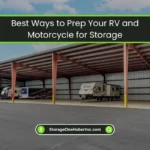 Ways to Prep Your RV and Motorcycle for Storage
