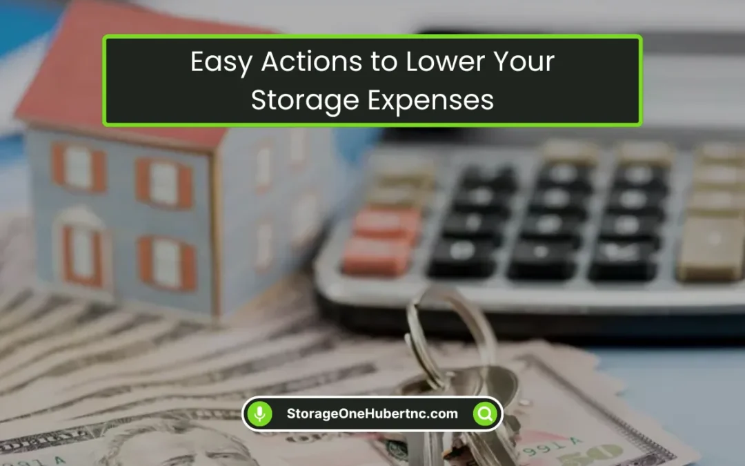 Easy Actions to Lower Your Storage Expenses (2026)